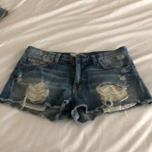 Current Elliott jean shorts